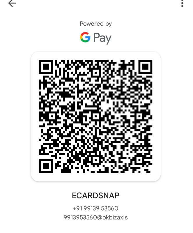 QR Code for Payment